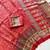 Red Dola Silk Blend Saree with Blouse