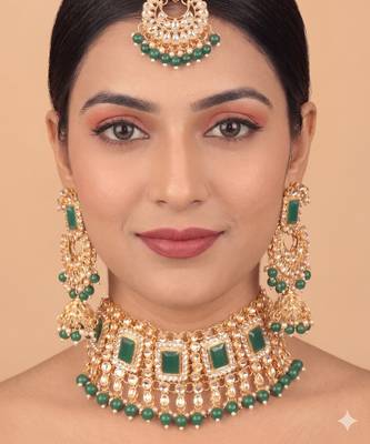 Kundan necklace set 2