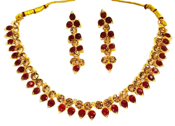 Austrian diamond necklace set 2