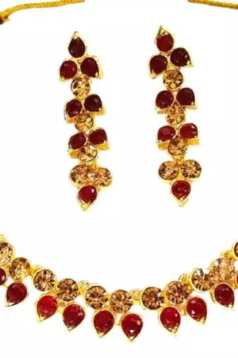 Austrian diamond necklace set