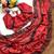 Red Color sequence embroidery work chiffon Saree
