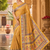Yellow Color Dola Silk Blend Saree