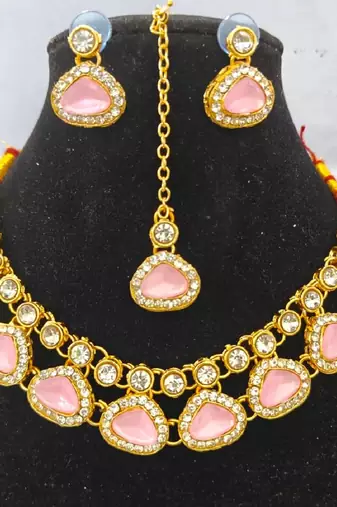 Austrian diamond necklace set
