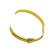 Gold plated anti tarnish cz clover shape bracelet