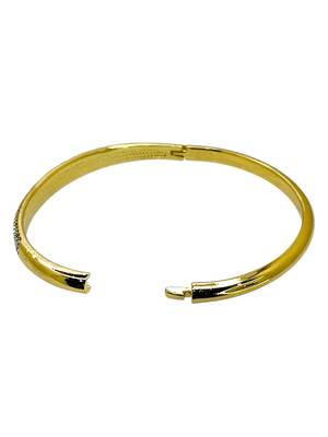 Gold plated anti tarnish pave cz bracelet 5