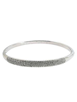 Silver plated anti tarnish pave cz bracelet 2