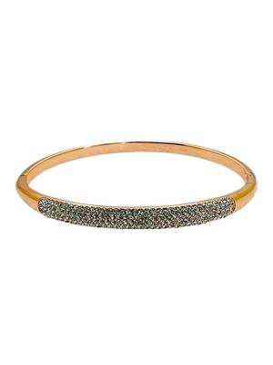 Rose gold plated anti tarnish pave cz bracelet 2