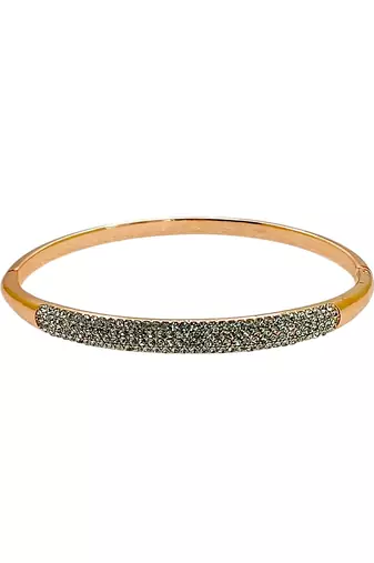 Rose gold plated anti tarnish pave cz bracelet