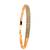 Rose gold plated anti tarnish pave cz bracelet
