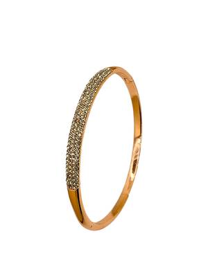Rose gold plated anti tarnish pave cz bracelet 4