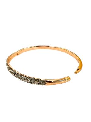 Rose gold plated anti tarnish pave cz bracelet 5