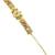 Gold plated kundan rajwadi adjustable bracelet
