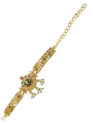 Gold plated heritage design adjustable bracelet 3