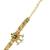 Gold plated heritage design adjustable bracelet
