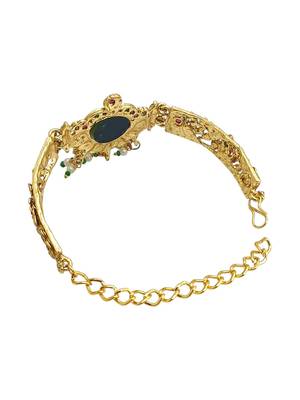 Gold plated heritage design adjustable bracelet 4