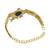 Gold plated heritage design adjustable bracelet