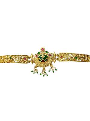 Gold plated heritage design adjustable bracelet 5