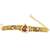 Gold plated heritage design adjustable bracelet