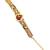 Gold plated heritage design adjustable bracelet