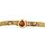 Gold plated heritage design adjustable bracelet