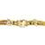 Gold plated heritage design adjustable bracelet