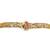 Gold plated heritage drop design adjustable bracelet