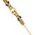 Gold plated heritage rajwadi adjustable bracelet