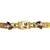 Gold plated heritage rajwadi adjustable bracelet