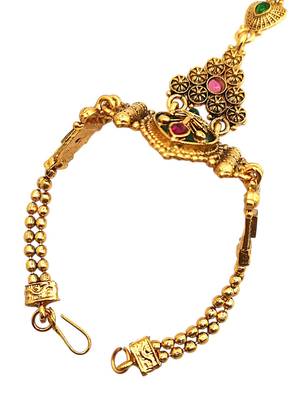 Set of 2 heritage design adjustable hathphool ring bracelet 5