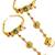 Set of 2 heritage design adjustable hathphool ring bracelet