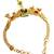 Set of 2 heritage design adjustable hathphool ring bracelet