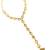 Gold plated kundan hathphool ring bracelet