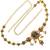 Gold plated heritage meenakari waist chain kamarbandh