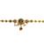 Gold plated heritage meenakari waist chain kamarbandh