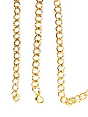 Gold plated heritage meenakari waist chain kamarbandh 5