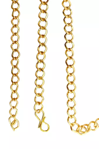 Gold plated heritage meenakari waist chain kamarbandh