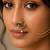 Gold plated peacock enamel nose ring nathiya