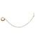 Gold plated radha nose ring nathiya