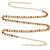 Gold plated multi stone waist chain kamarbandh