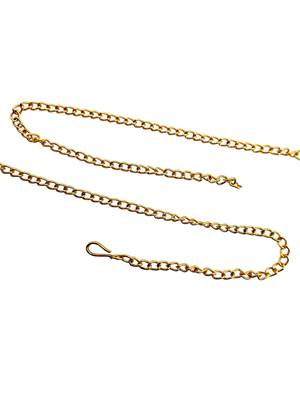 Gold plated multi stone waist chain kamarbandh 5