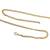 Gold plated multi stone waist chain kamarbandh