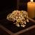 Gold plated kundan heritage meenakari adjustable finger ring