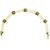 Gold plated square kundan meenakari sheeshphool mathapatti