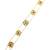 Gold plated kundan layered sheeshphool mathapatti
