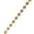 Gold plated floral design mathapatti sheeshphool
