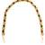Gold plated sleek kundan mathapatti sheeshphool