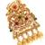 Gold plated intricate filigree bun pin