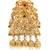 Gold plated intricate filigree bun pin