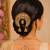 Gold plated spokes design bun pin
