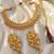 Gold plated elegant necklace set